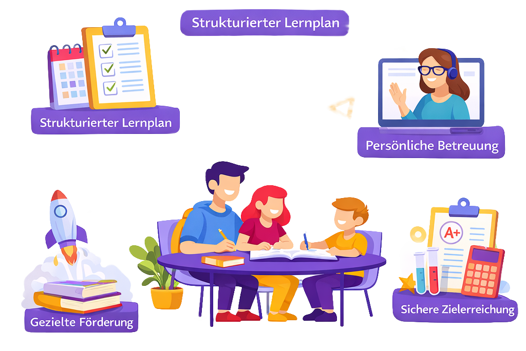 Individuelle Nachhilfe mit System
